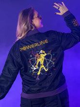 Cakeworthy Powerline Black Bomber Jacket
